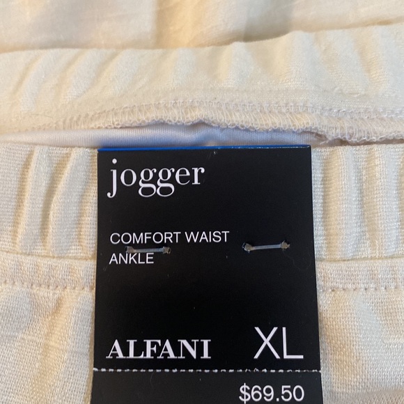 Alfani Lined Jogger Pants. S XL. NWT - Picture 2 of 5